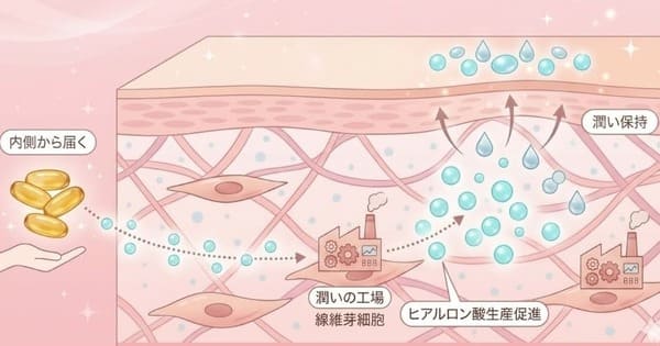 肌のうるおいを保持するメカニズム